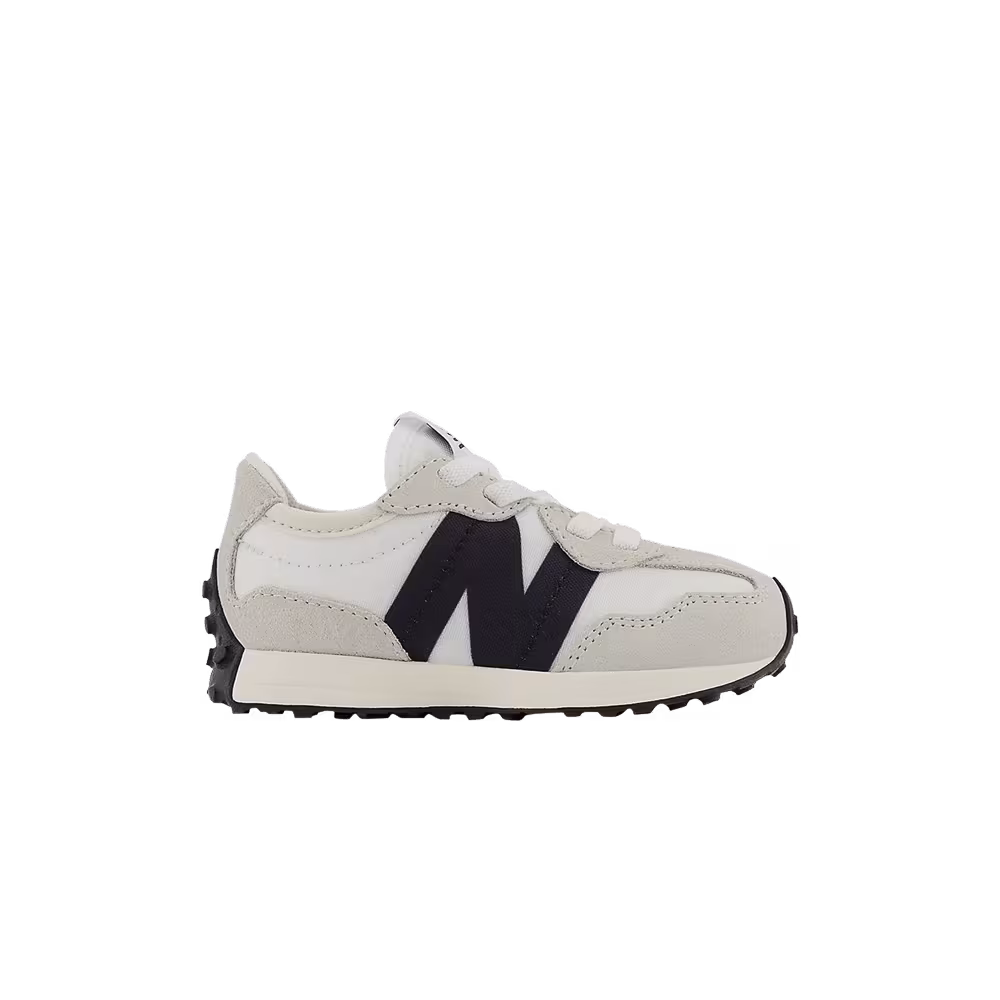 New Balance 327 Toddler Wide Silver Birch Black