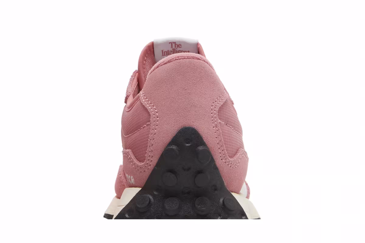 New Balance 327 Big Kid Wide Natural Pink White, view 8