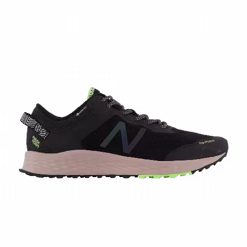 New Balance Wmns Fresh Foam Arishi Trail GTX Wide 'Black Bleached Lime Glow'