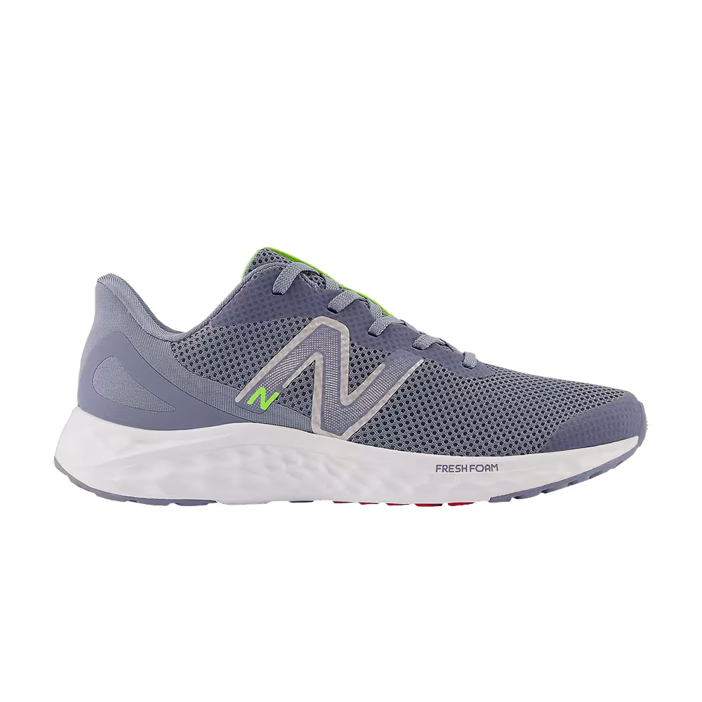 New Balance Fresh Foam Arishi v4 Big Kid Arctic Grey Pixel Green
