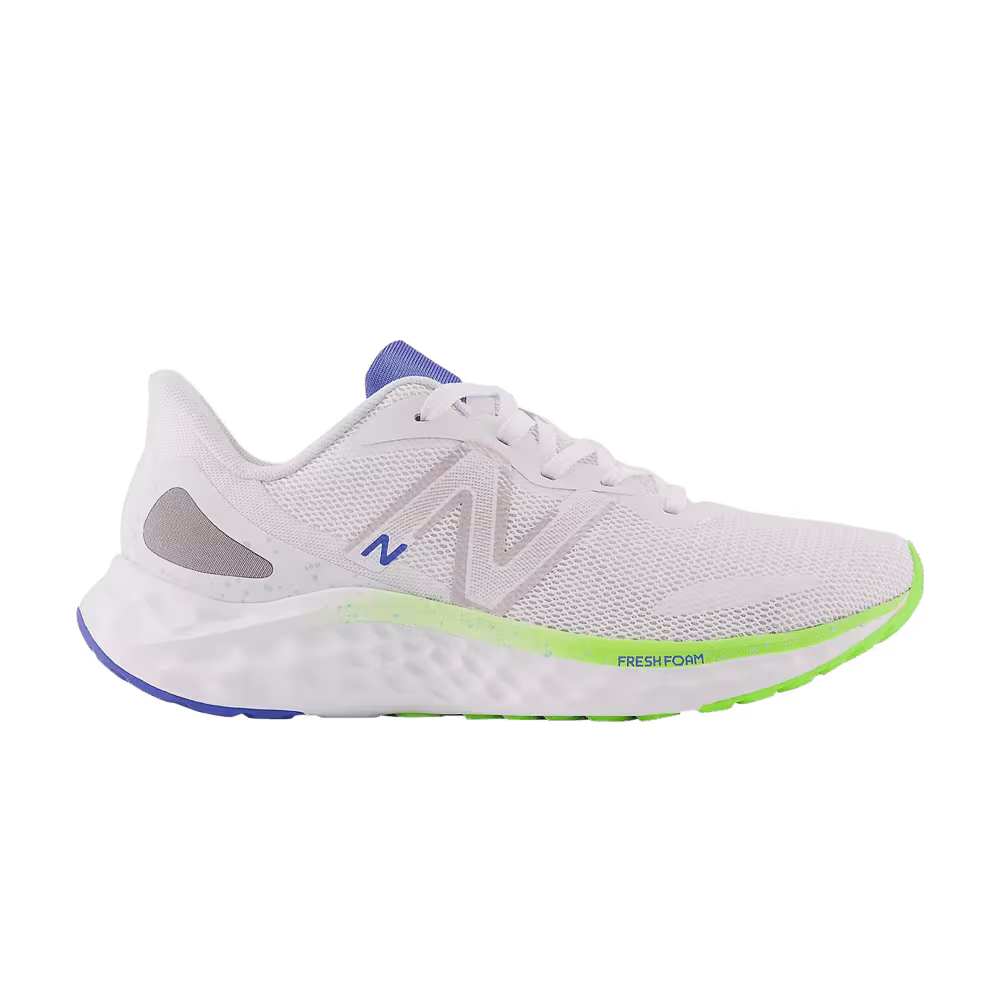 New Balance Women's Fresh Foam Arishi v4 White Pixel Green