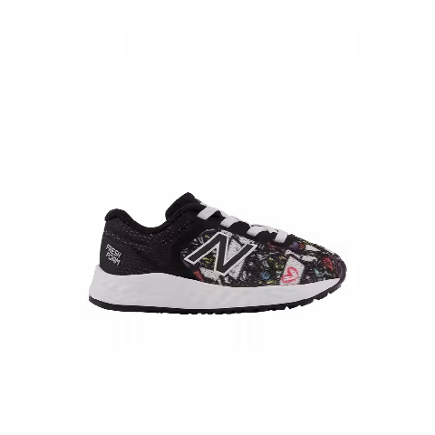 New Balance Fresh Foam Arishi v2 Bungee Toddler Wide 'Black White'