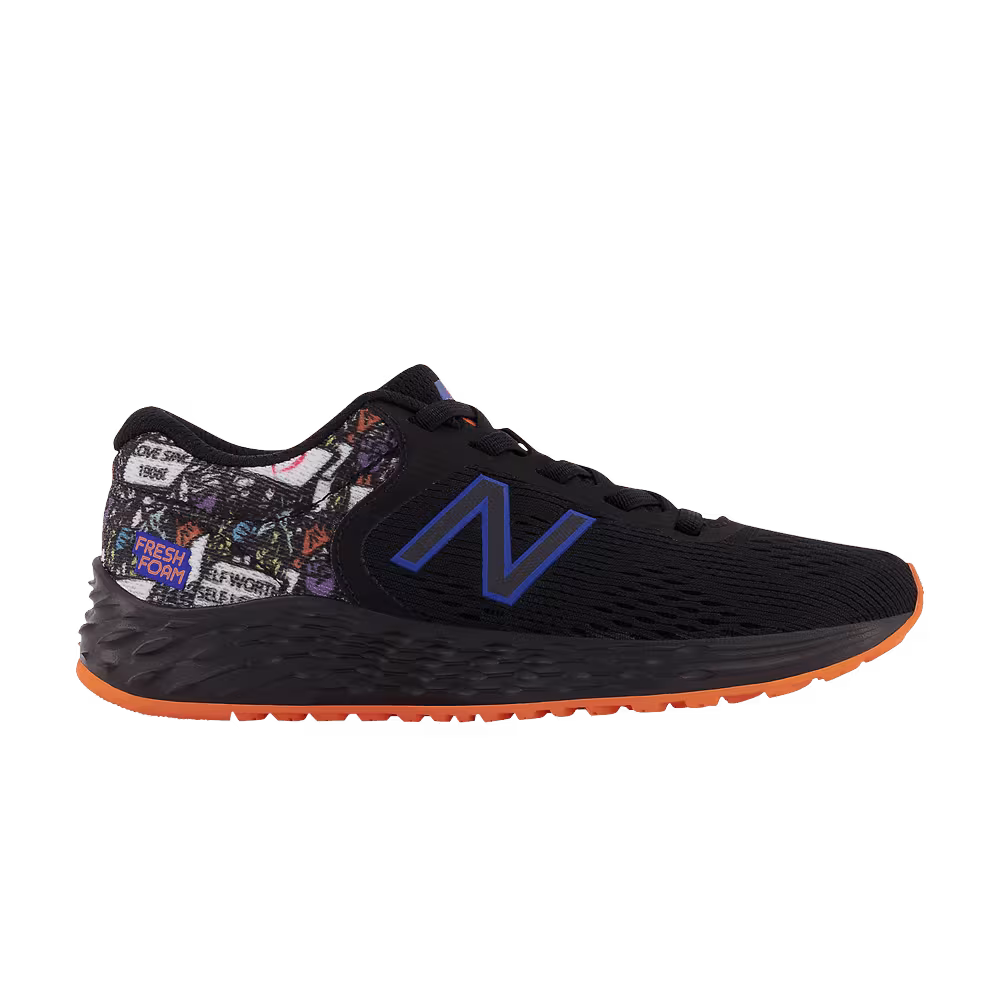 New Balance Fresh Foam Arishi v2 Bungee Little Kid Wide Black Cobalt