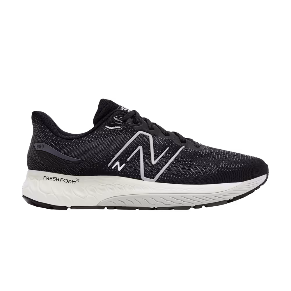 New Balance Fresh Foam X 880v12 4E Wide Black Light Aluminum