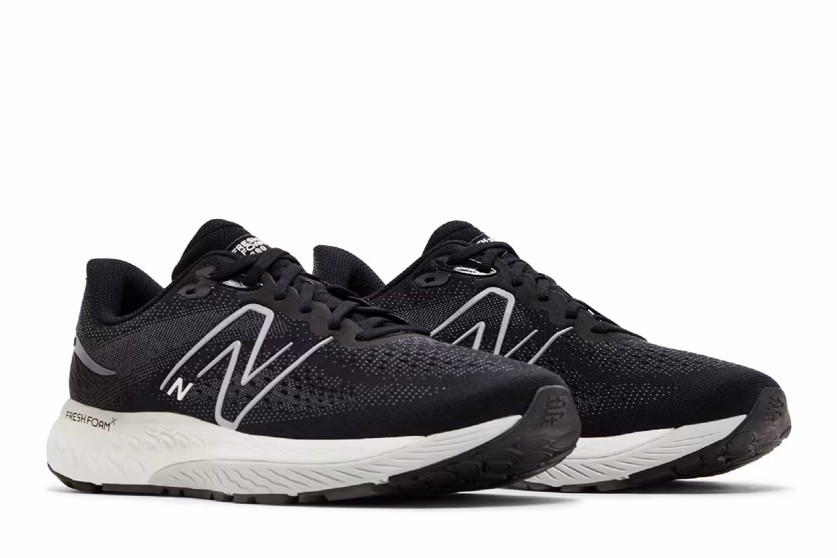 New Balance Fresh Foam X 880v12 4E Wide Black Light Aluminum, view 9
