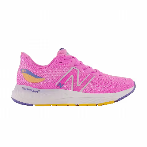 New Balance Fresh Foam X 880v12 Little Kid Wide 'Vibrant Pink Night Sky'