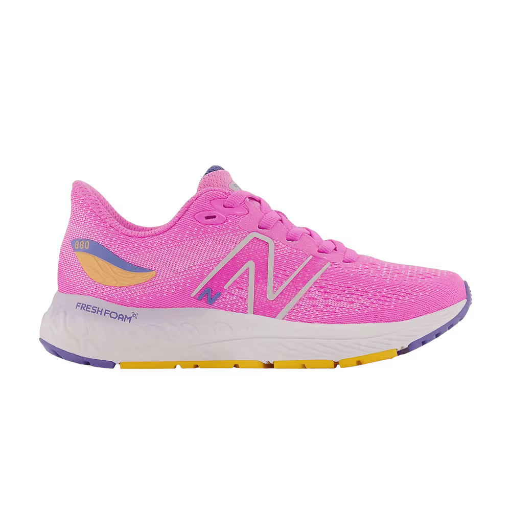 New Balance Fresh Foam X 880v12 Little Kid Vibrant Pink Night Sky