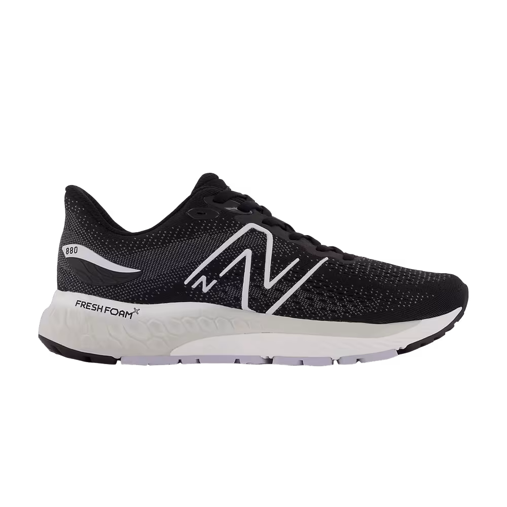 New Balance Women's Fresh Foam X 880v12 2A Wide Black Steel