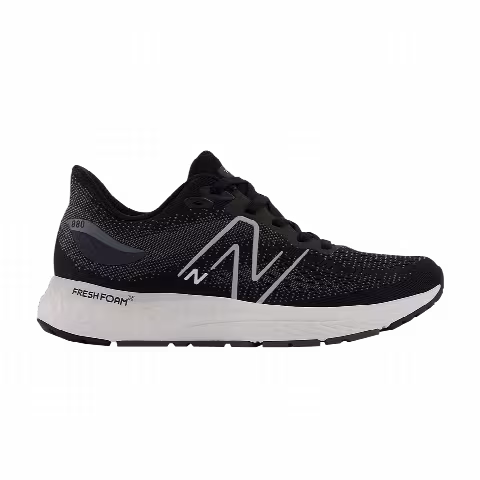 New Balance Fresh Foam X 880v12 Big Kid X-Wide 'Black Ocean Grey'