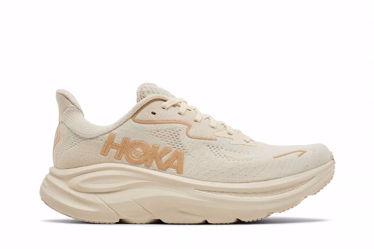 HOKA Women's Clifton 10 Vanilla Birch, view 2