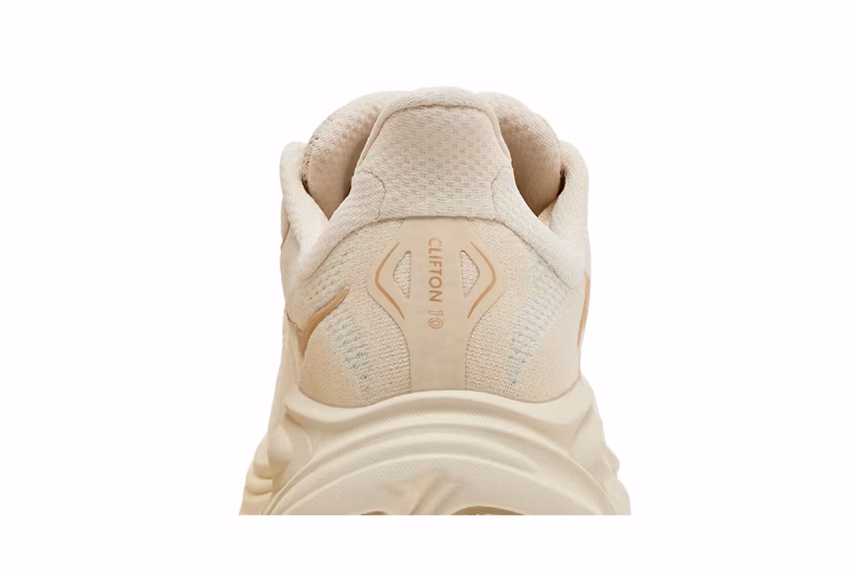 HOKA Women's Clifton 10 Vanilla Birch, view 8