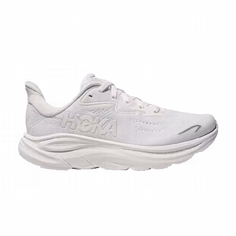 HOKA Clifton 10 Big Kids 'Triple White'