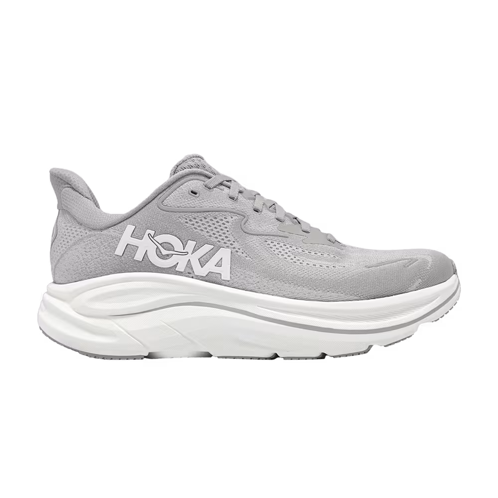 HOKA Clifton 10 Extra Wide Stellar Grey