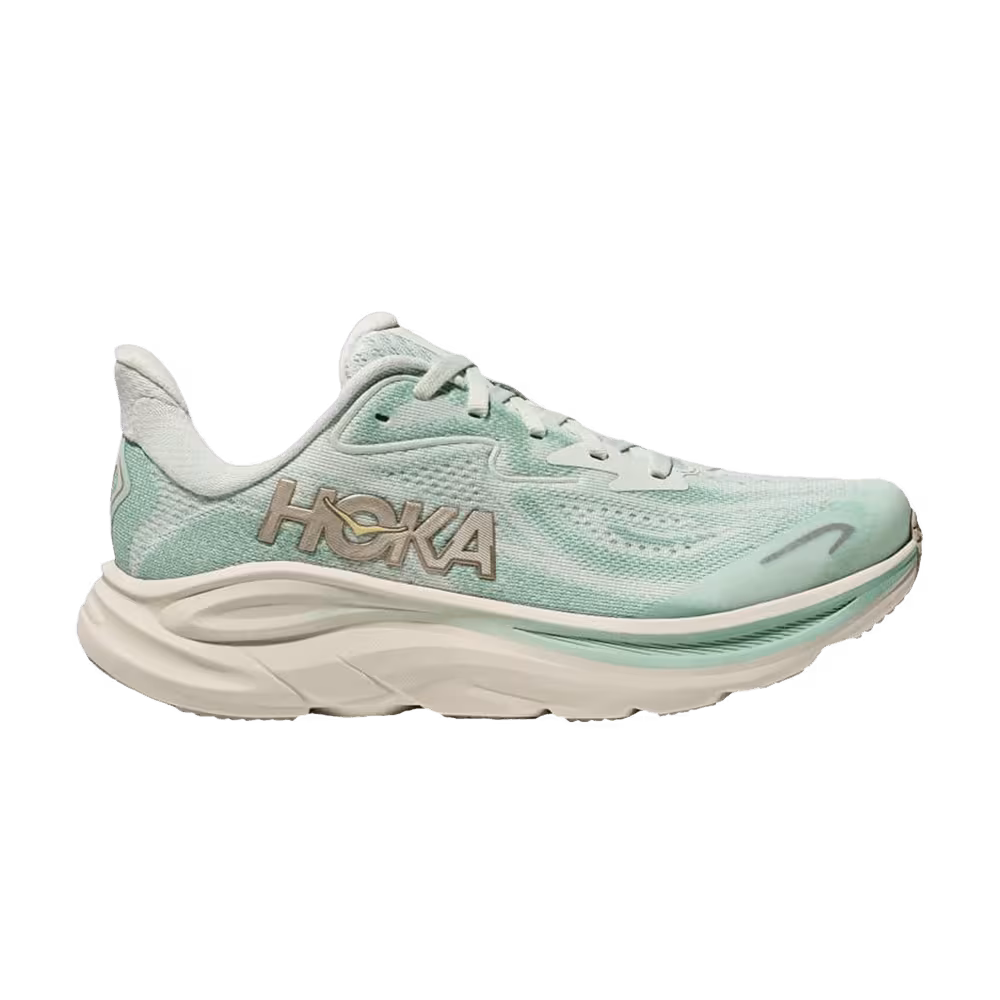 HOKA Clifton 10 Big Kids Sea Glass Truffle Salt