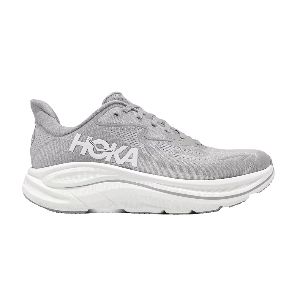 HOKA Clifton 10 Wide Stellar Grey