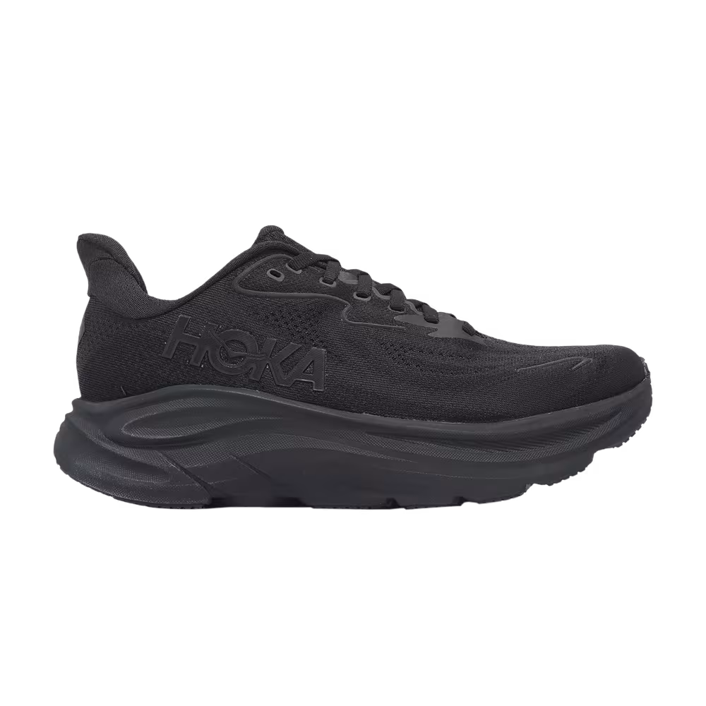 HOKA Women's Clifton 10 Wide Triple Black
