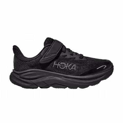HOKA Clifton 10 Little Kids 'Triple Black'