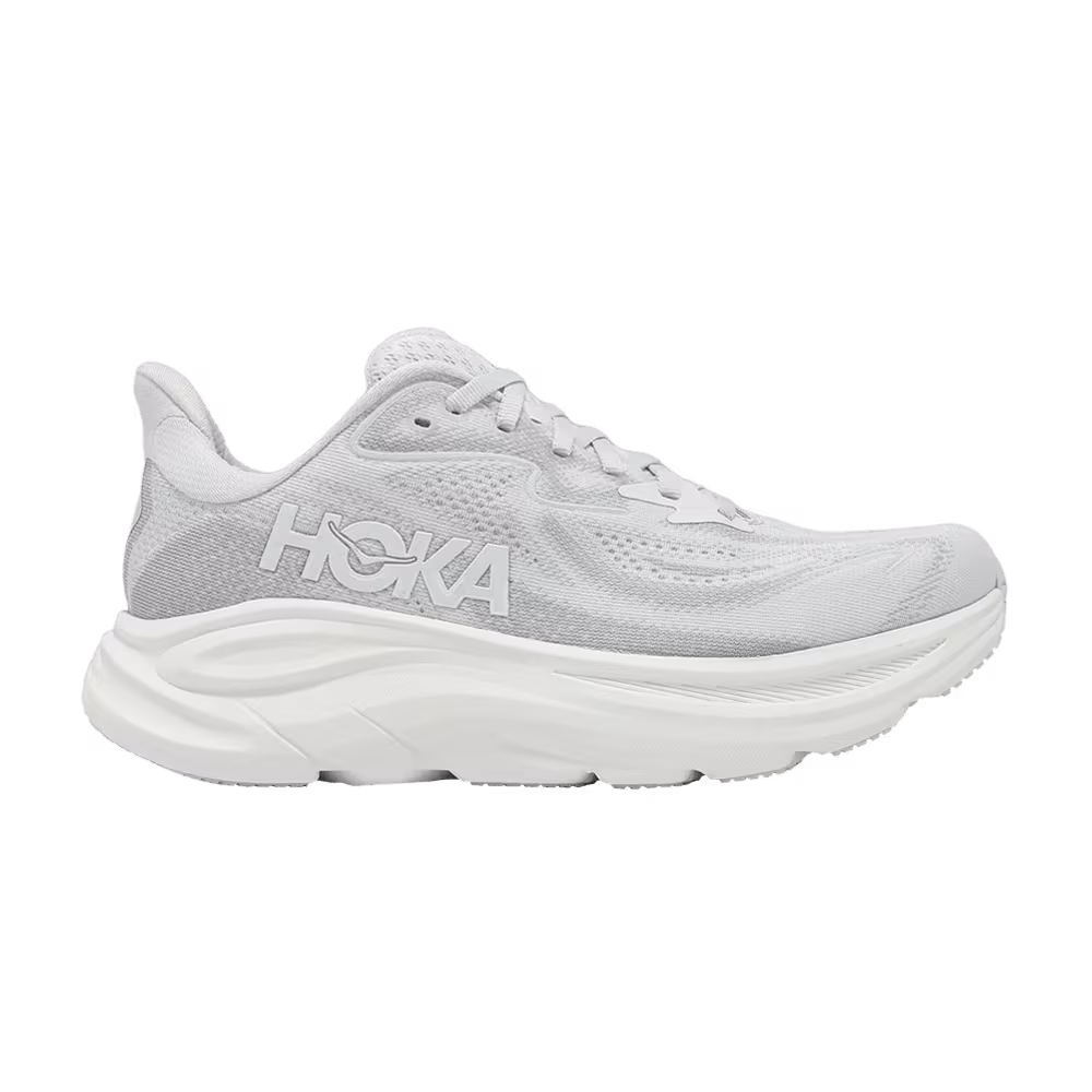 HOKA Women's Clifton 10 Wide Stellar Grey