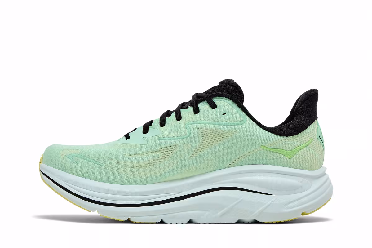 HOKA Clifton 10 Mint Fluorite, view 4