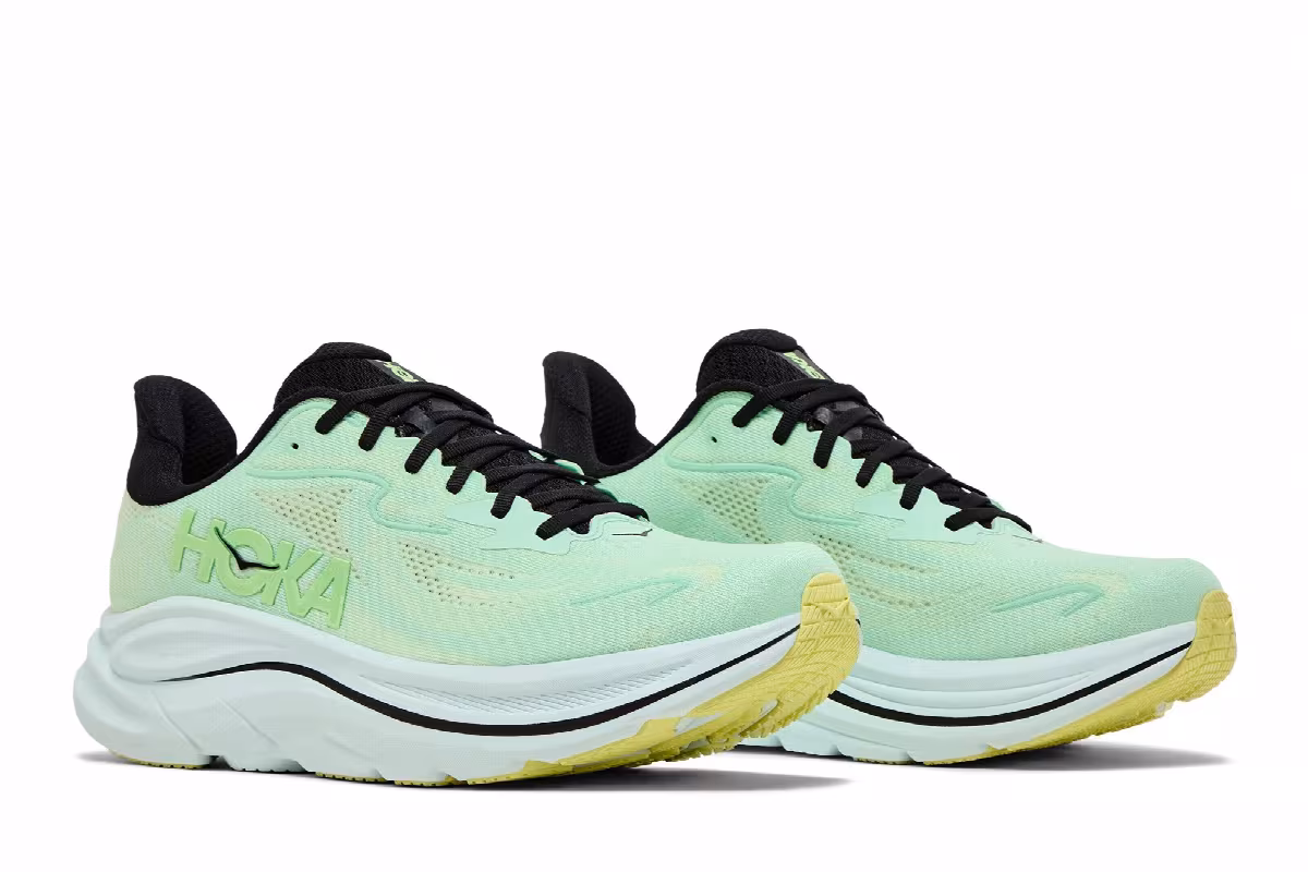 HOKA Clifton 10 Mint Fluorite, view 9