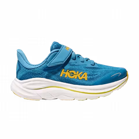 HOKA Clifton 10 Little Kids 'Alpine Blue Foggy Night'