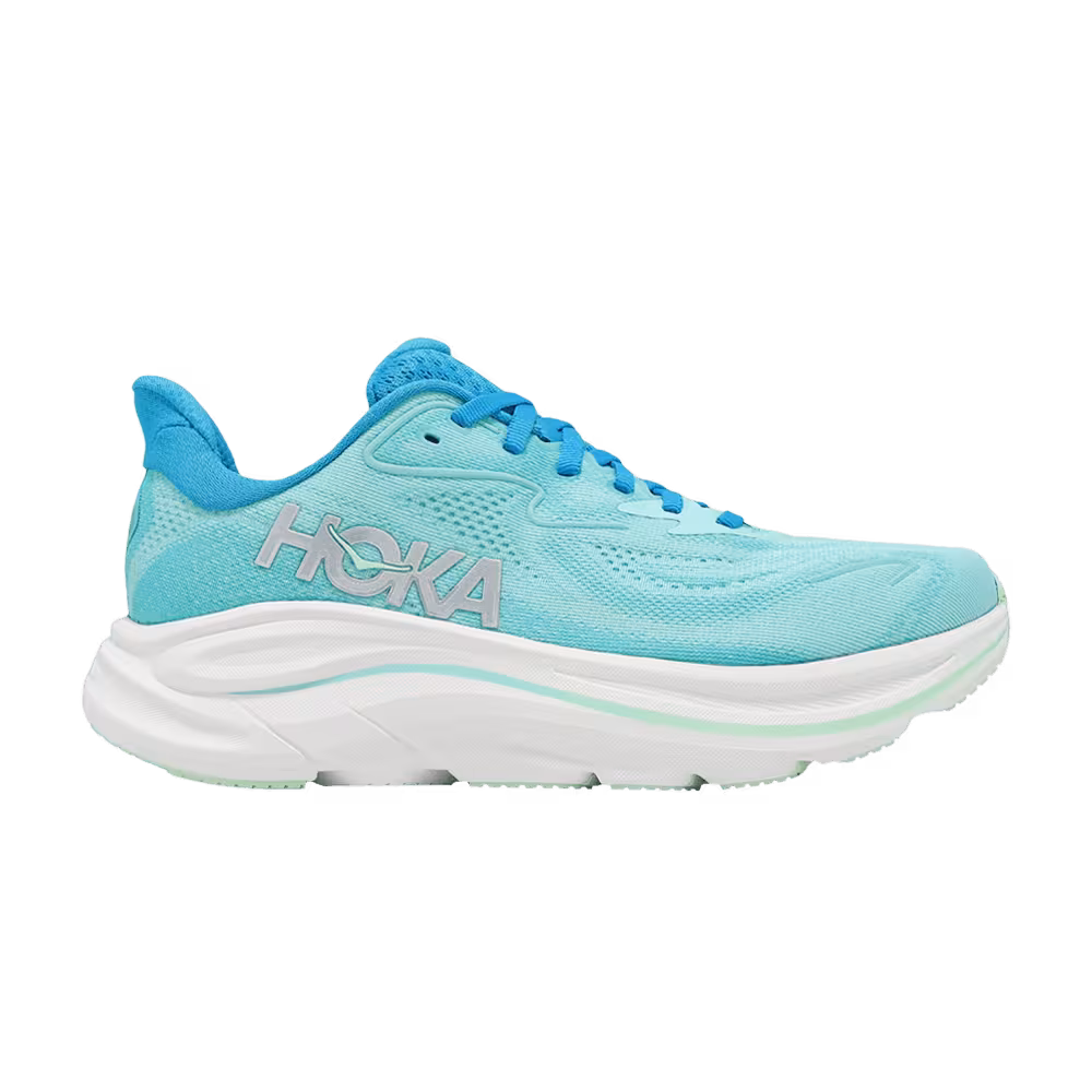 HOKA Women's Clifton 10 Wide Skyward Blue