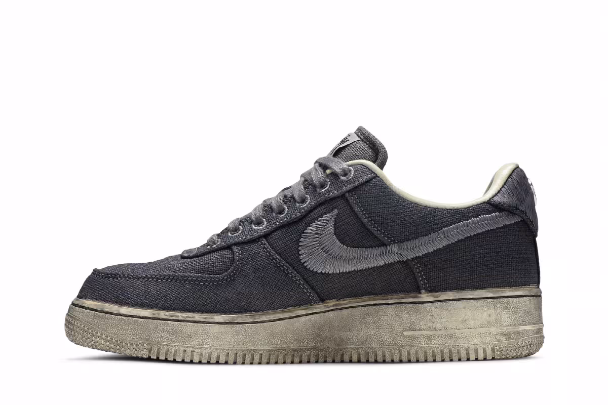 Stussy x Lookout & Wonderland x Nike Air Force 1 Low Hand Dyed - Paris, view 4