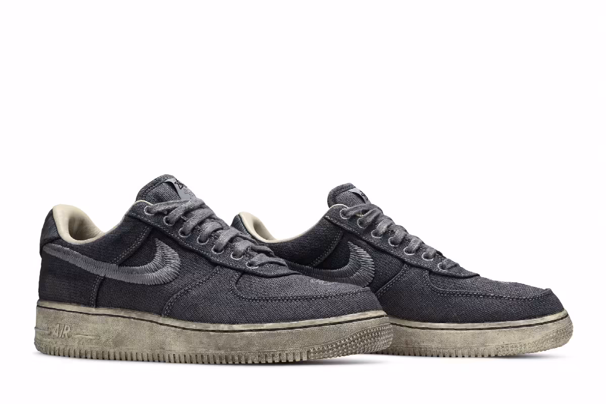 Stussy x Lookout & Wonderland x Nike Air Force 1 Low Hand Dyed - Paris, view 9