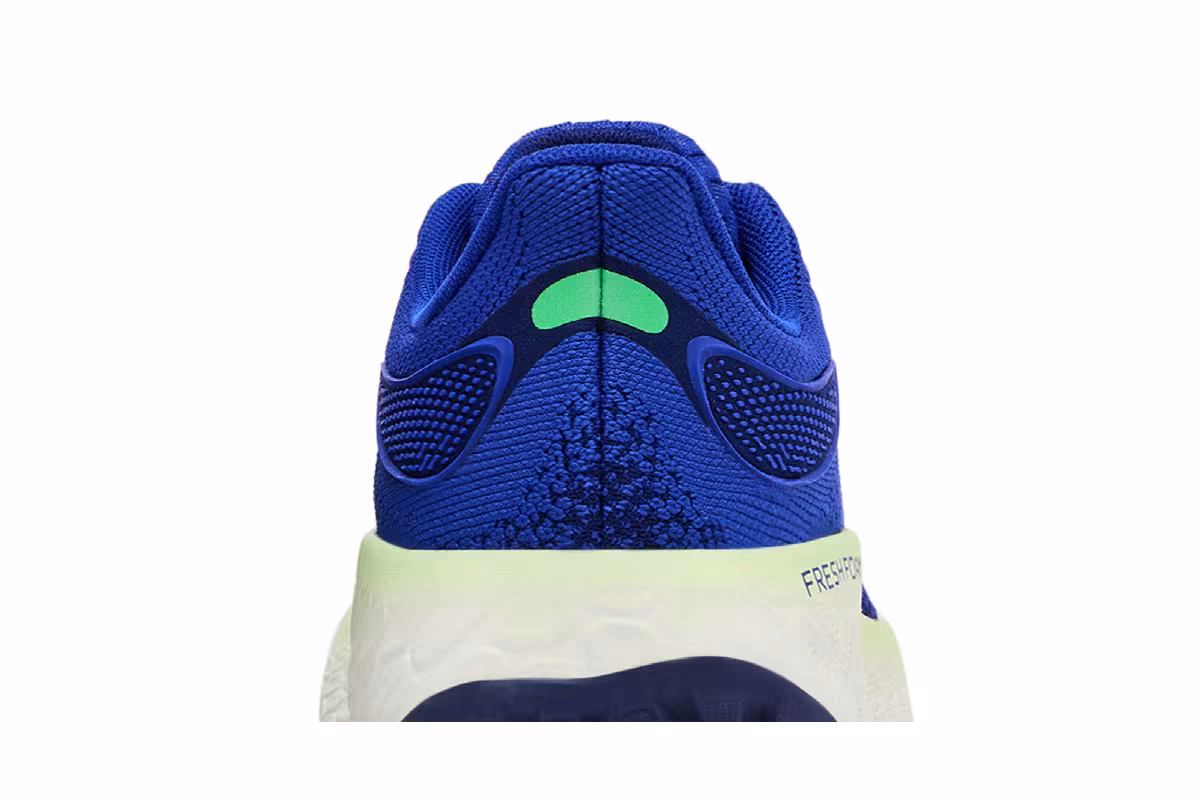 New Balance Fresh Foam X 1080v12 2E Wide Blue Green Apple, view 8
