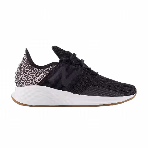 New Balance Fresh Foam Roav Slip-On Big Kid Wide 'Leopard'
