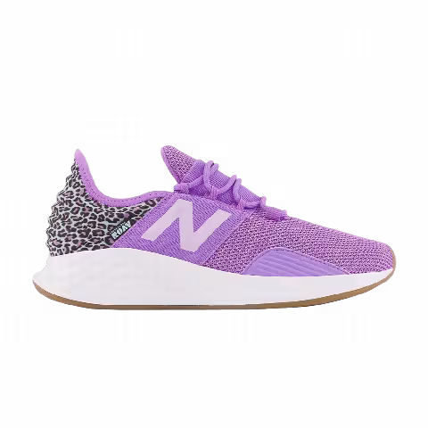 New Balance Fresh Foam Roav Big Kid 'Electric Purple Leopard Gum'