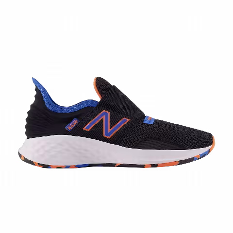 New Balance Fresh Foam Roav Slip-On Little Kid 'Black Serene Blue'