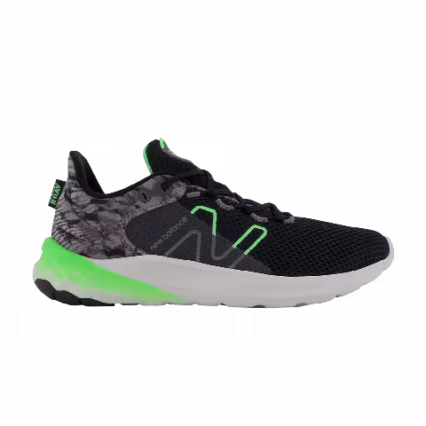 New Balance Fresh Foam Roav v2 Little Kid Wide 'Black Vibrant Spring'