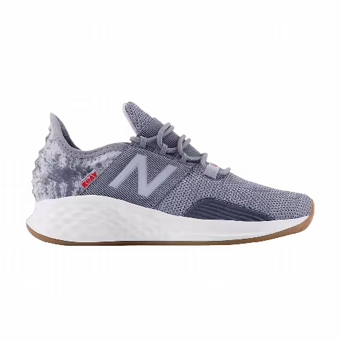 New Balance Fresh Foam Roav Big Kid Wide 'Arctic Grey Camo Gum'