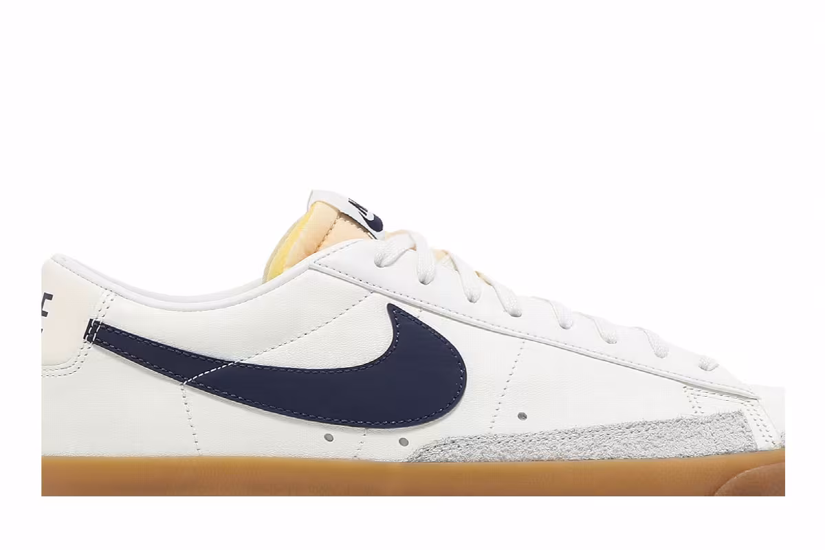Nike Blazer Low Gum Navy, view 3
