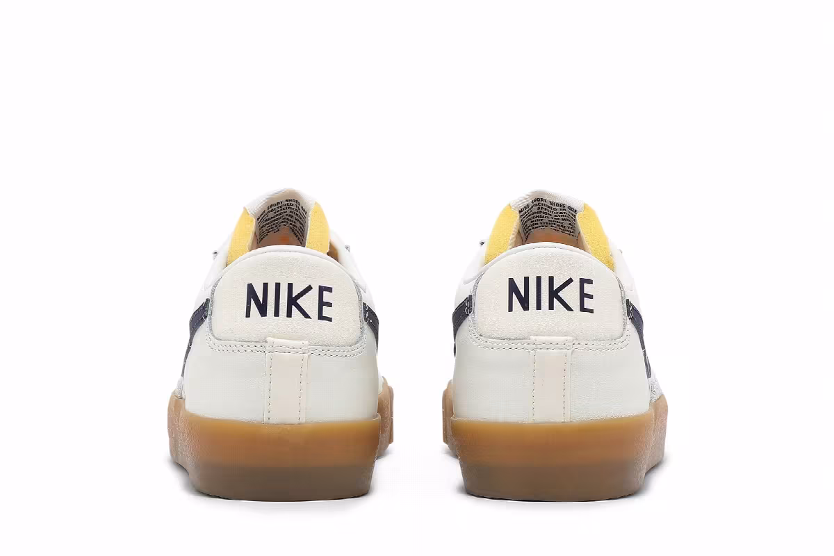 Nike Blazer Low Gum Navy, view 7