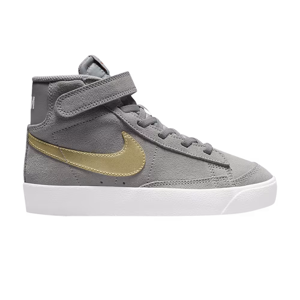 Nike Blazer Mid Grey Metallic Gold Star