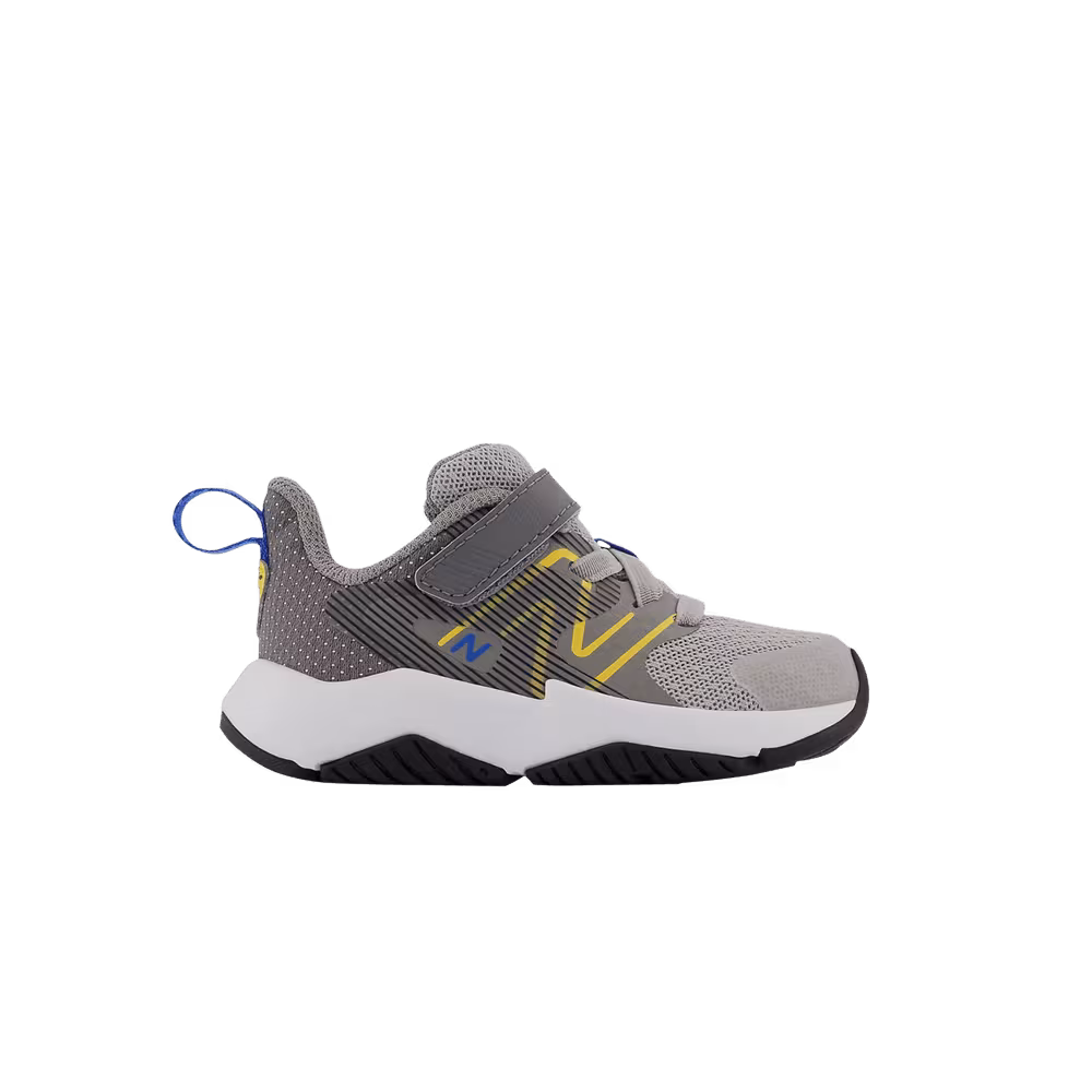 New Balance Rave Run v2 Bungee Lace Toddler X-Wide Rain Cloud Marblehead
