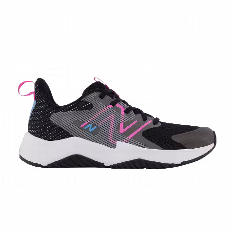 New Balance Rave Run v2 Big Kid Wide 'Black Vibrant Spring'