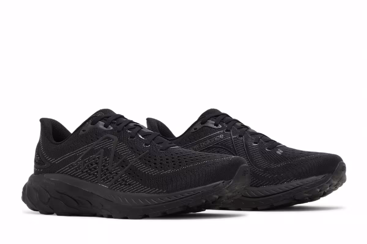 New Balance Fresh Foam X 860v13 2E Wide Black Phantom, view 9
