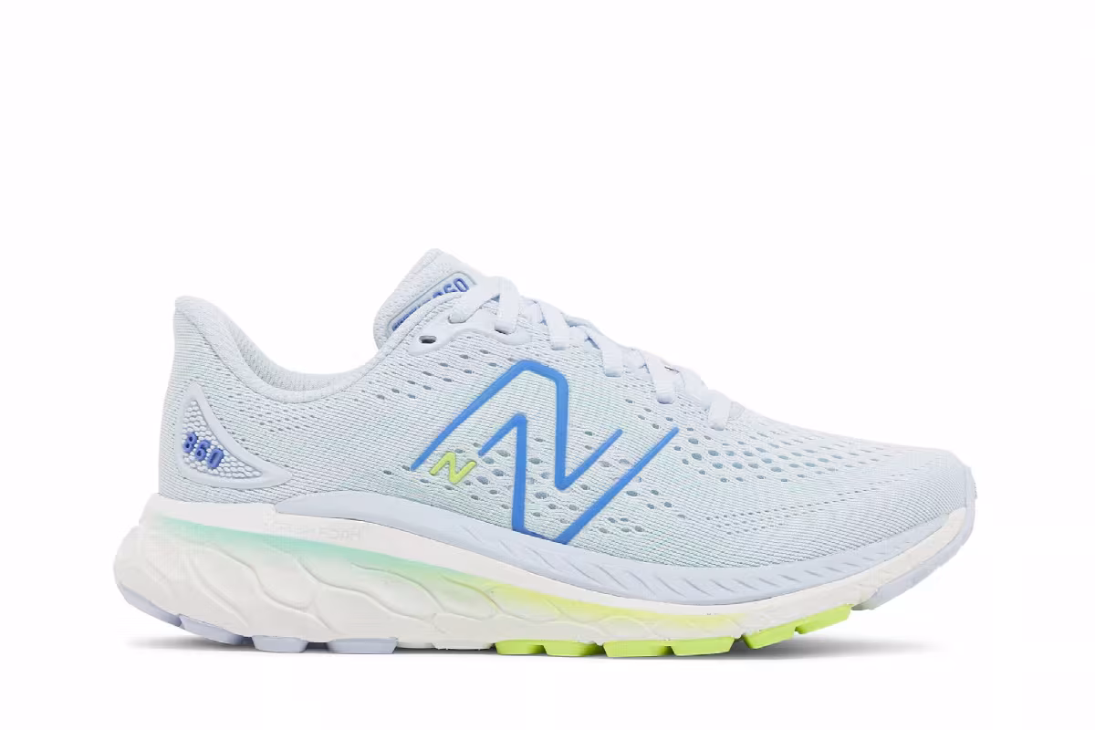 New Balance Women's Fresh Foam X 860v13 Wide Starlight Bright Lapis, view 2