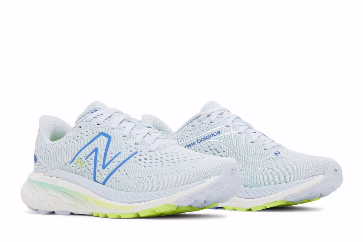New Balance Women's Fresh Foam X 860v13 Wide Starlight Bright Lapis, view 9