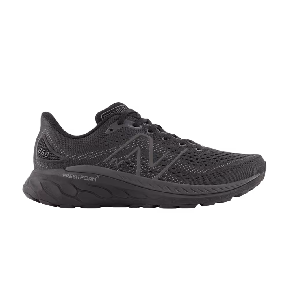 New Balance Women's Fresh Foam X 860v13 2A Wide Black Lead