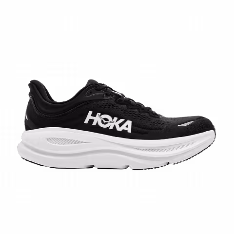 HOKA Bondi 9 2E Wide 'Black White'