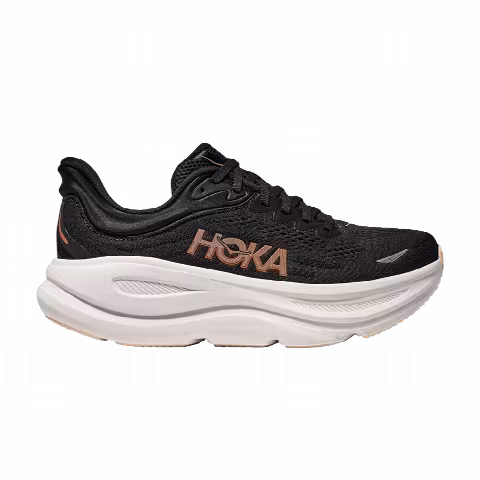 HOKA Wmns Bondi 9 'Black Rose Gold'