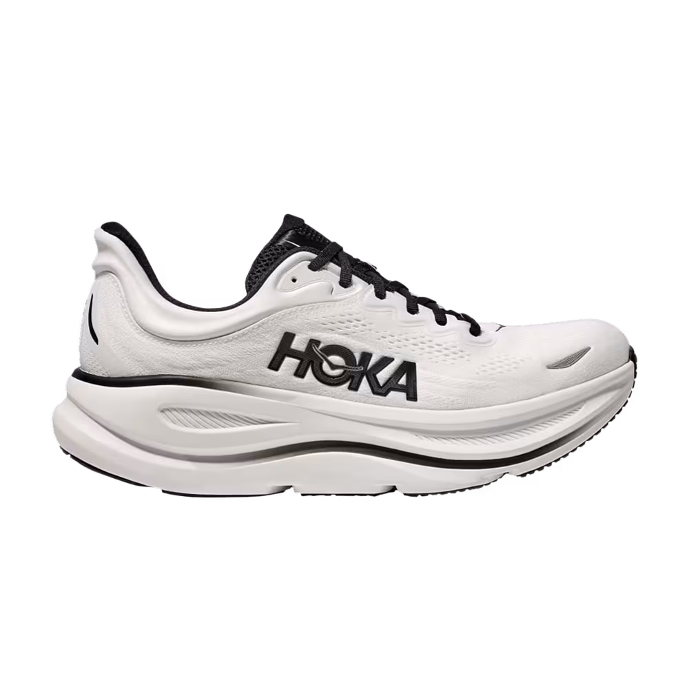 HOKA Bondi 9 White Black