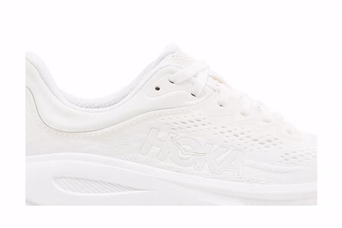 HOKA Women's Bondi 9 White, view 3