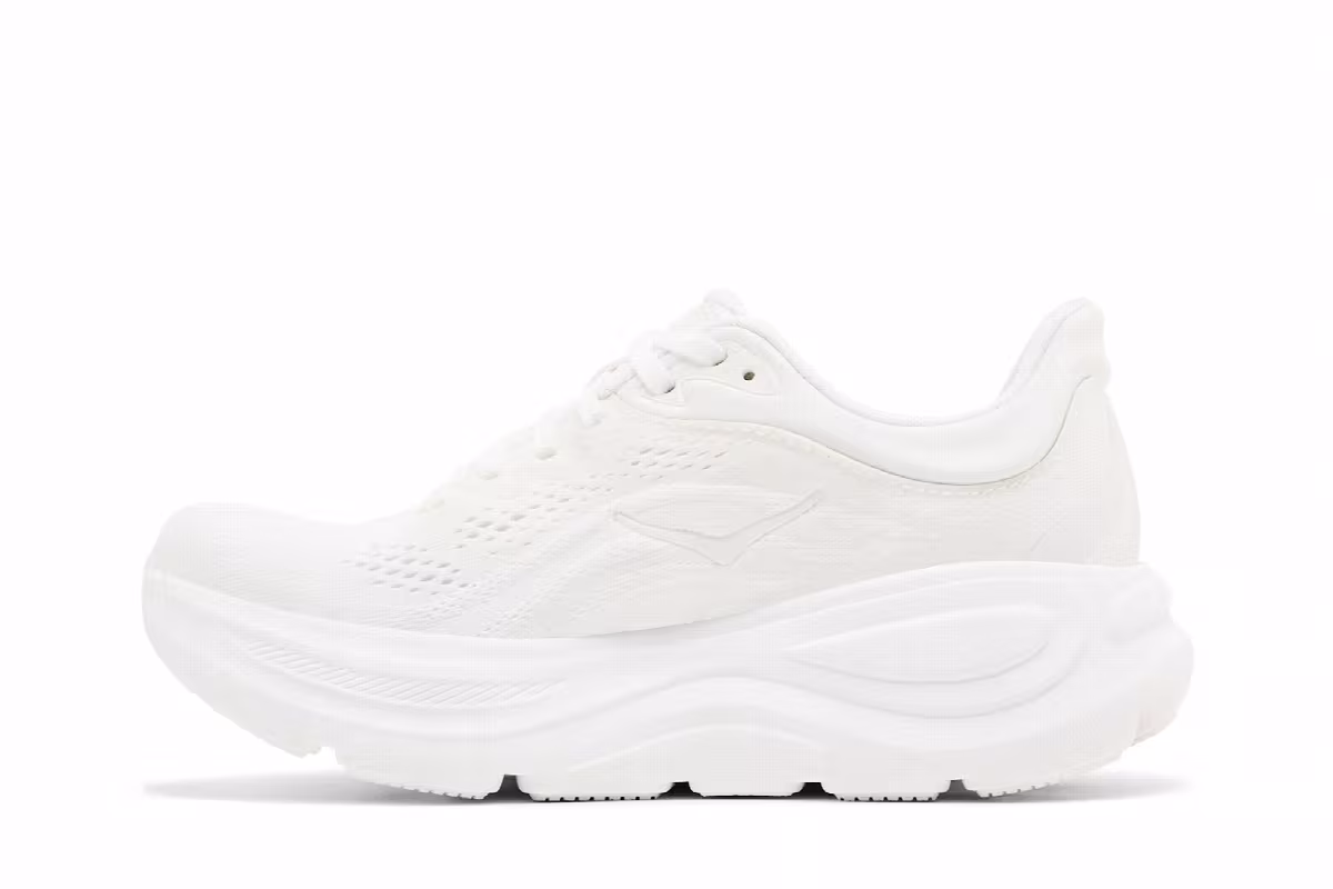 HOKA Women's Bondi 9 White, view 4