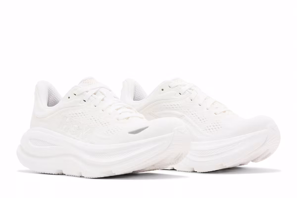 HOKA Women's Bondi 9 White, view 9
