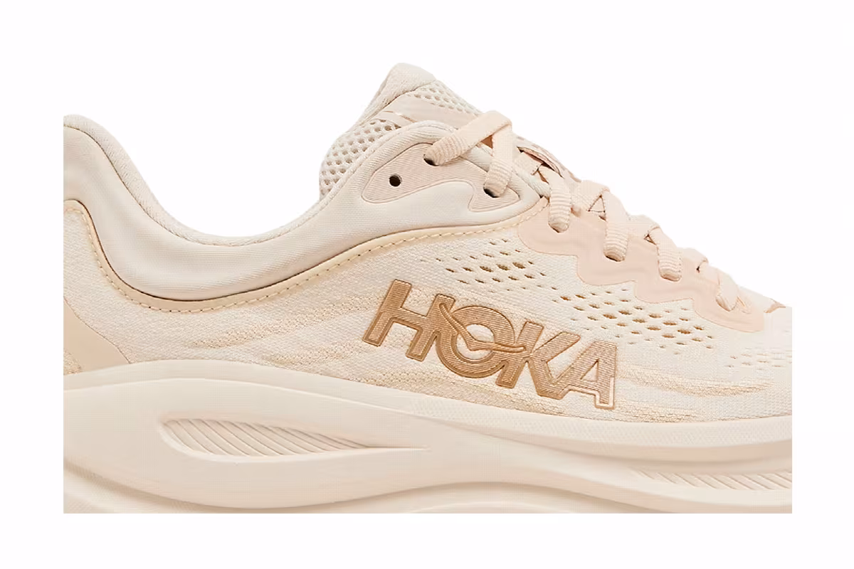 HOKA Women's Bondi 9 Vanilla Birch, view 3